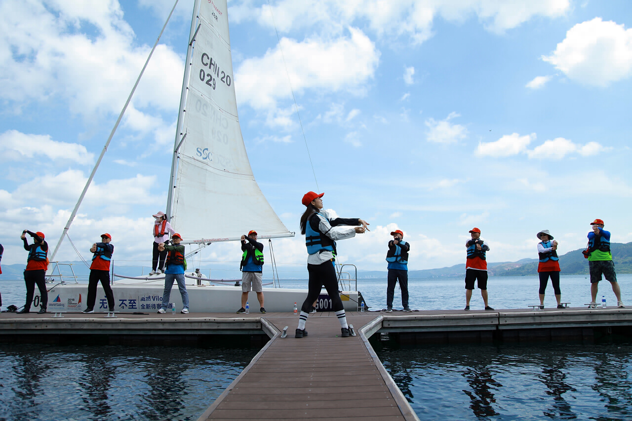 昆明玉溪撫仙湖帆船鐵人三項挑戰(zhàn)賽