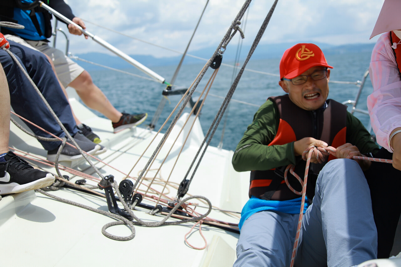 昆明玉溪撫仙湖帆船鐵人三項挑戰(zhàn)賽